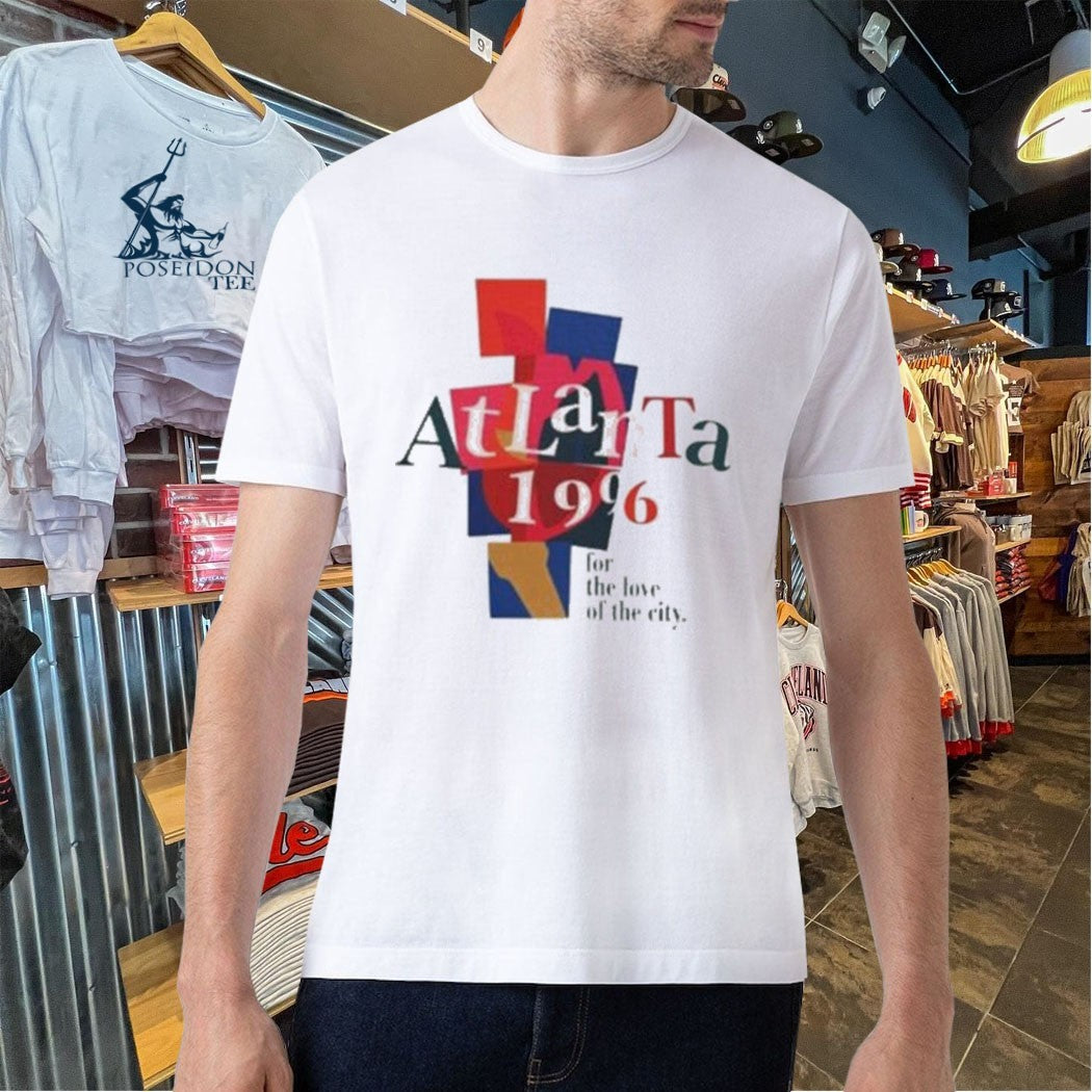Atlanta 1996 For The Love Of The City T-shirt