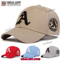 Atlanta Braves Embroidery Logo Baseball Hat Cap