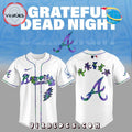 Atlanta Braves Grateful Dead Night 2025 Baseball Jersey