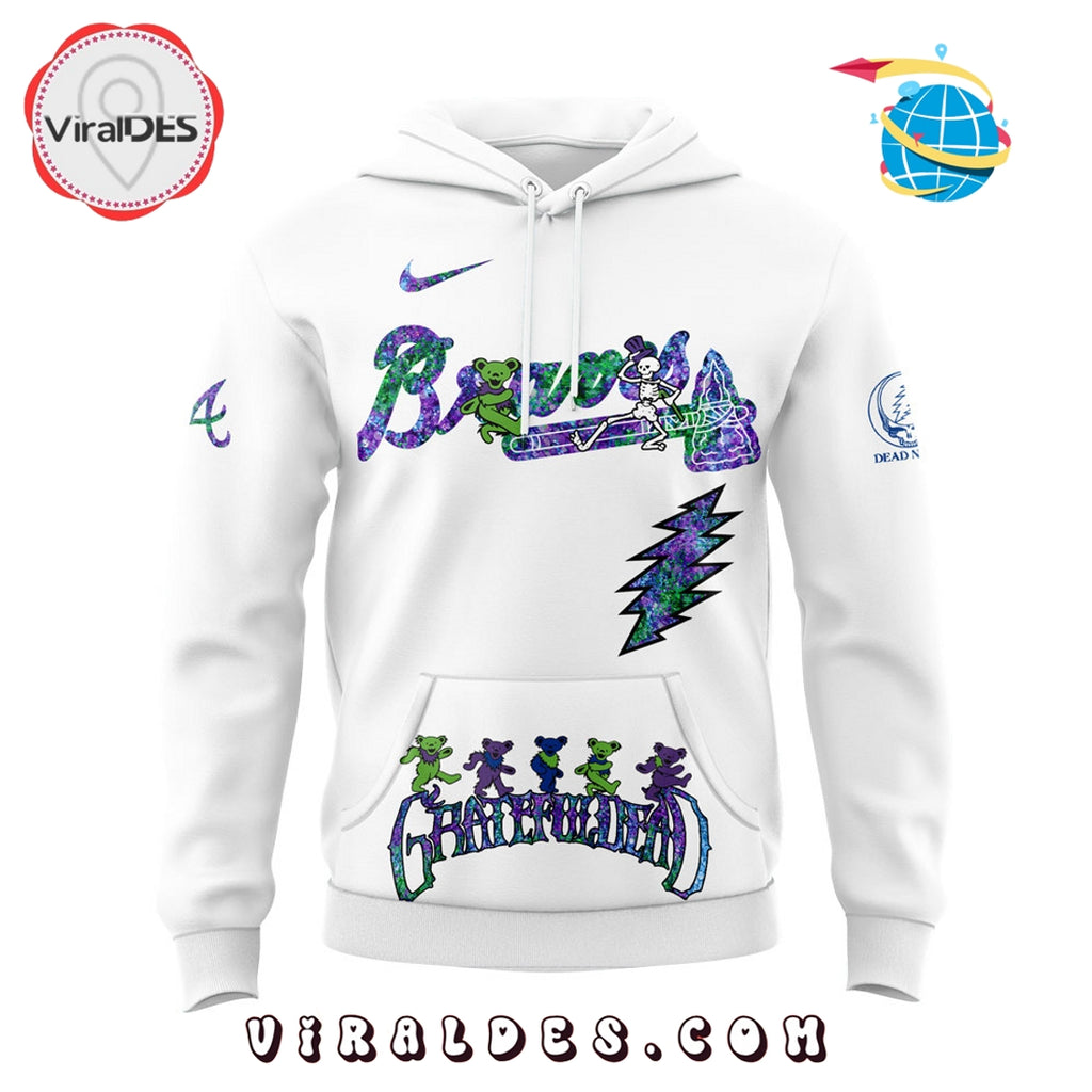 Atlanta Braves Grateful Dead Night 2025 Hoodie, Jogger, Cap