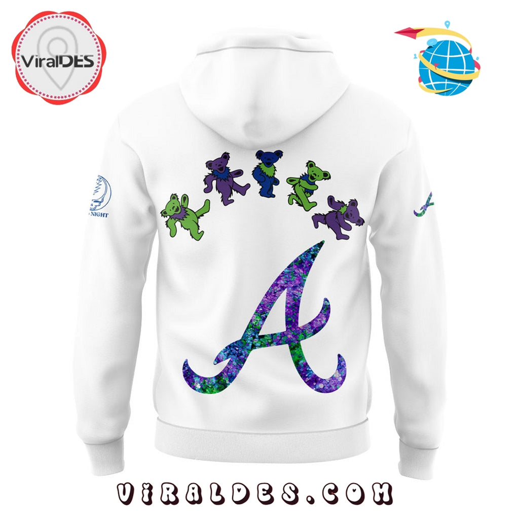 Atlanta Braves Grateful Dead Night 2025 Hoodie, Jogger, Cap