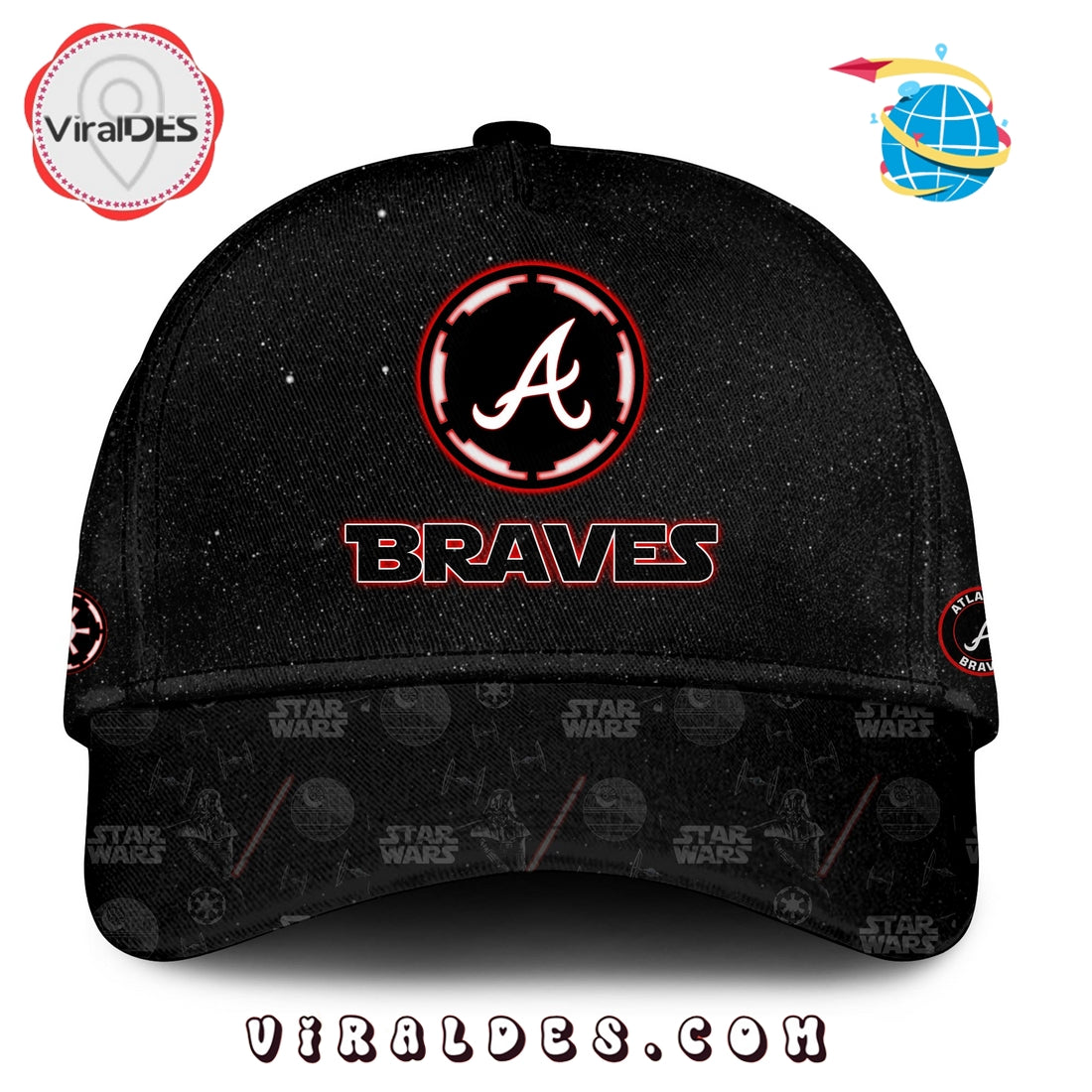 Atlanta Braves MLB x Star War Night Hoodie, Jogger, Cap