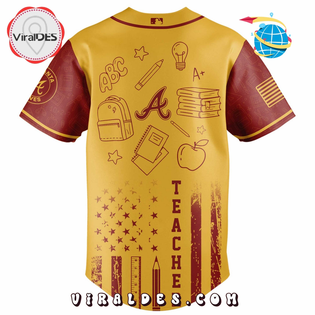 Atlanta Braves MLB x Teacher Appreciation Day Jersey
