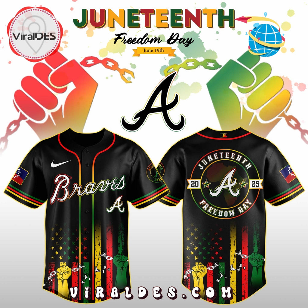 Atlanta Braves x 2025 Juneteenth Day Jersey