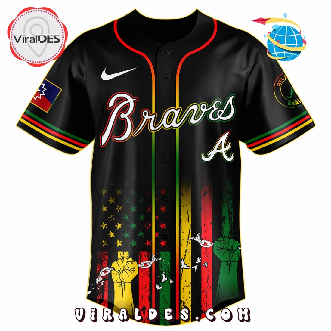 Atlanta Braves x 2025 Juneteenth Day Jersey