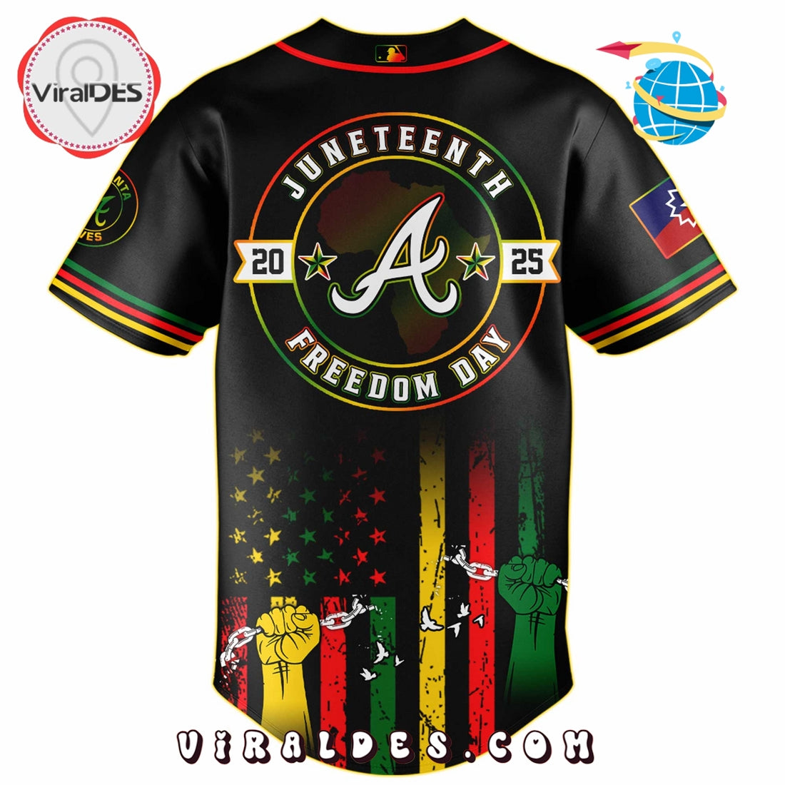 Atlanta Braves x 2025 Juneteenth Day Jersey