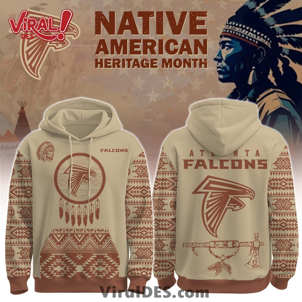 Atlanta Falcons Native American Heritage Month Hoodie, Long Pants