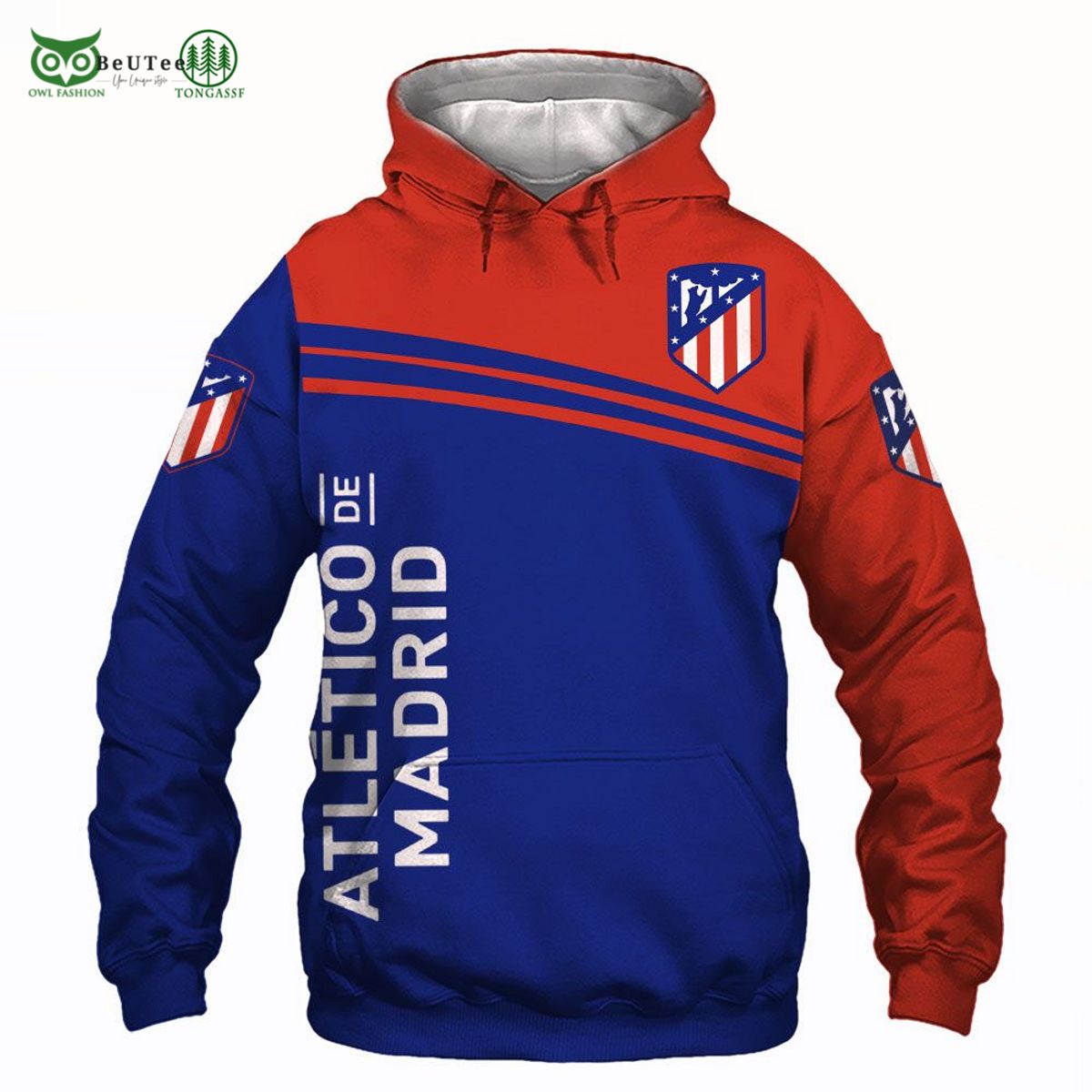 Atletico Madrid La Liga 3D Printed Hoodie Sweatshirt Sweater