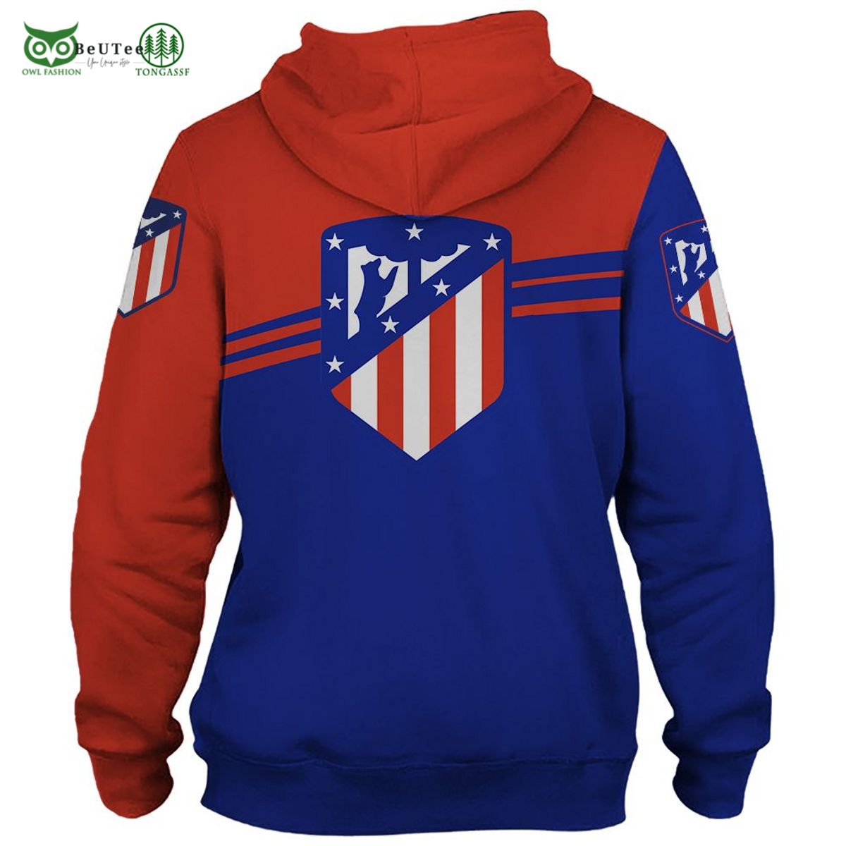 Atletico Madrid La Liga 3D Printed Hoodie Sweatshirt Sweater