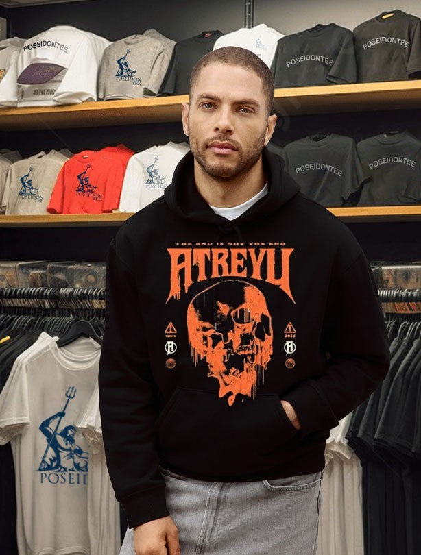 Atreyu Melting Skull T-shirt