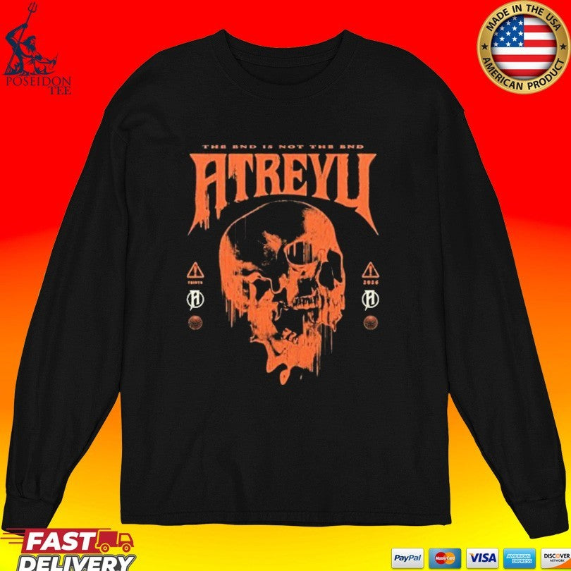 Atreyu Melting Skull T-shirt