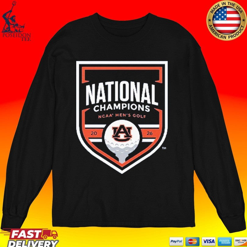 Auburn Tigers 2026 Ncaa Men’s Golf National Champions T-shirt