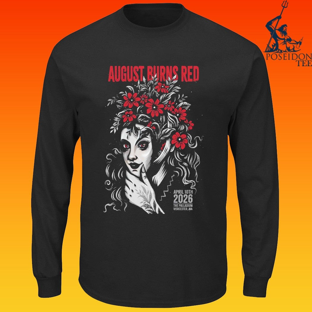 August Burns Red Palladium In Worcester Ma April 10 2026 T-shirt