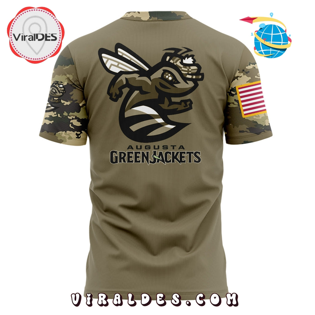 Augusta GreenJackets Military Appreciation Night Hoodie
