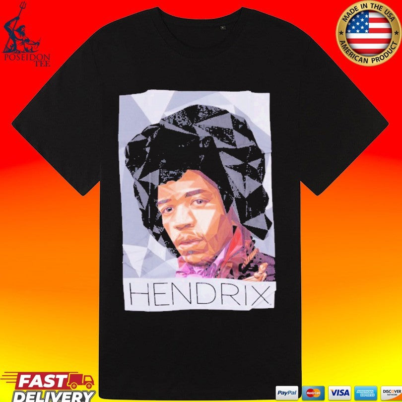 Authentic Hendrix Fractal Photo T-shirt