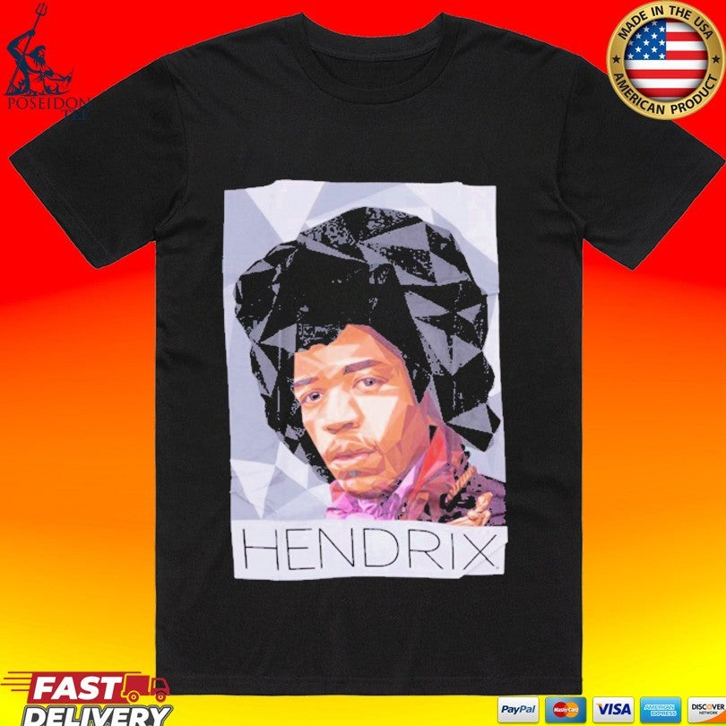 Authentic Hendrix Fractal Photo T-shirt