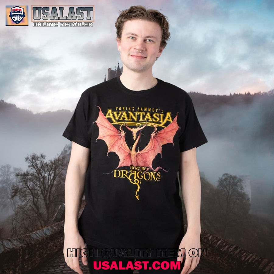 Avantasia Here Be Dragons Album T-Shirt