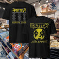 Avatar In The Airwaves Tour Europe 2026 T-shirt