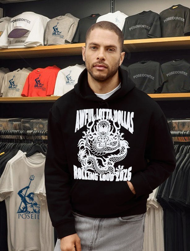 Awful lot Of DØllas Rolling Loud 2026 Dragon T-shirt