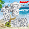 Ayr United F.C. SPFL Coconut Hawaiian Shirt Shorts