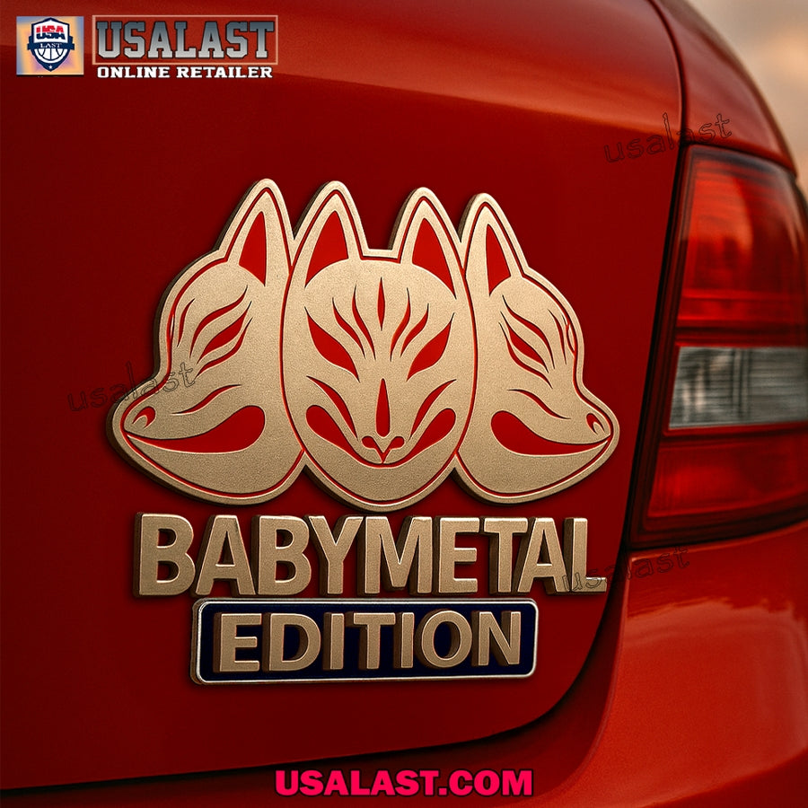 Babymetal Edition Car Emblem Custom 3D Badge