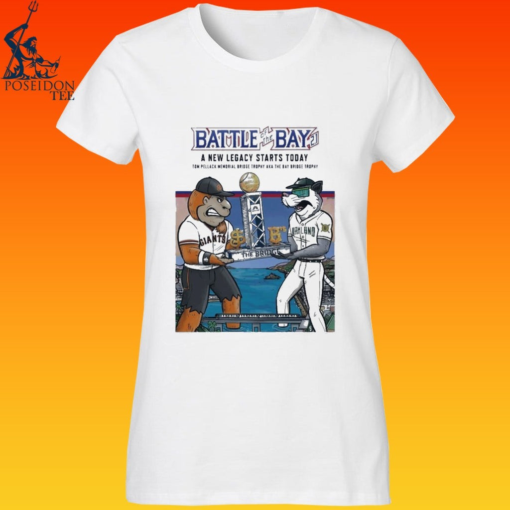 Ballers Vs San Francisco Giants Battle Of The Bay A New Legacy Starts Today T-shirt