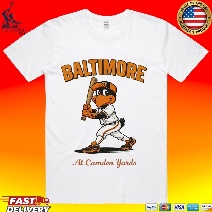 Baltimore At Camden Yards The Yard Bird Micro T-shirt