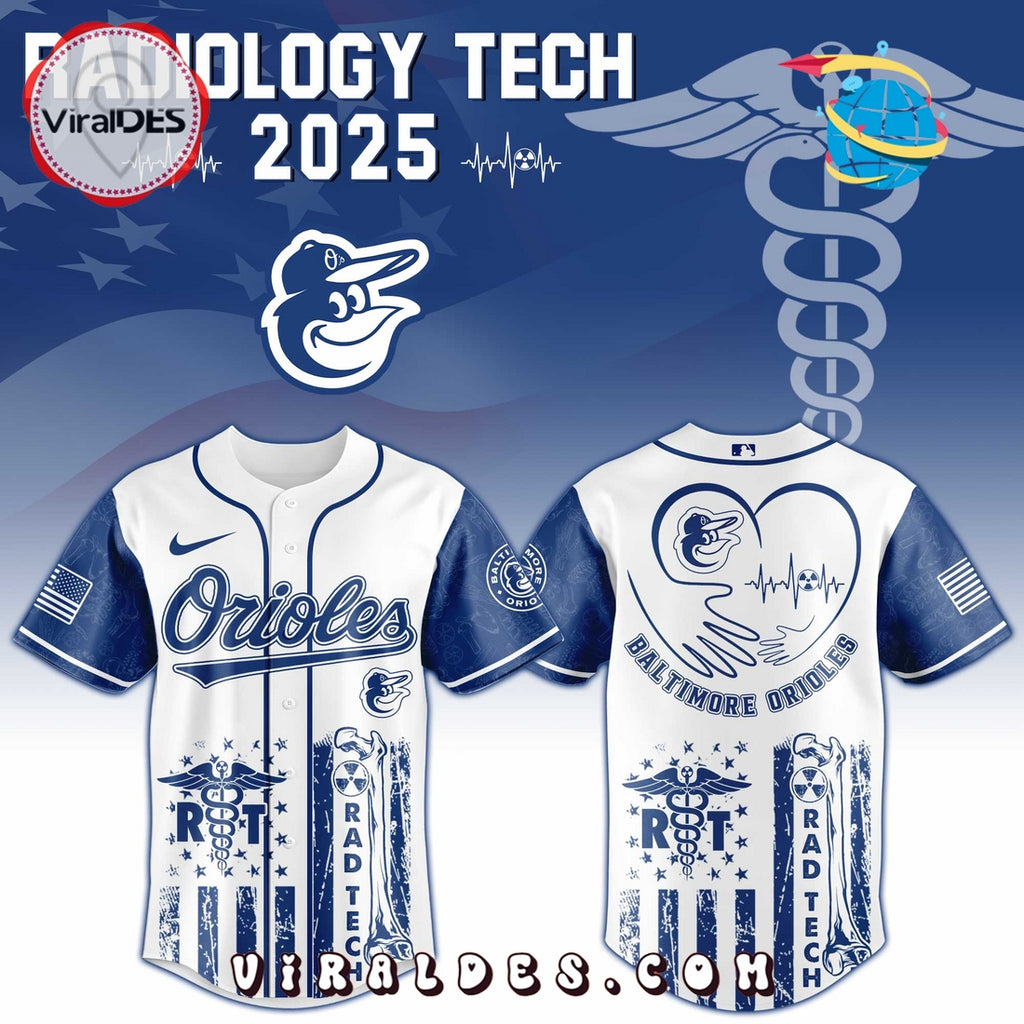 Baltimore Orioles MLB x Radiology Tech Night 2025 Jersey