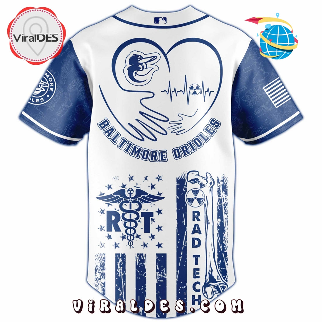 Baltimore Orioles MLB x Radiology Tech Night 2025 Jersey