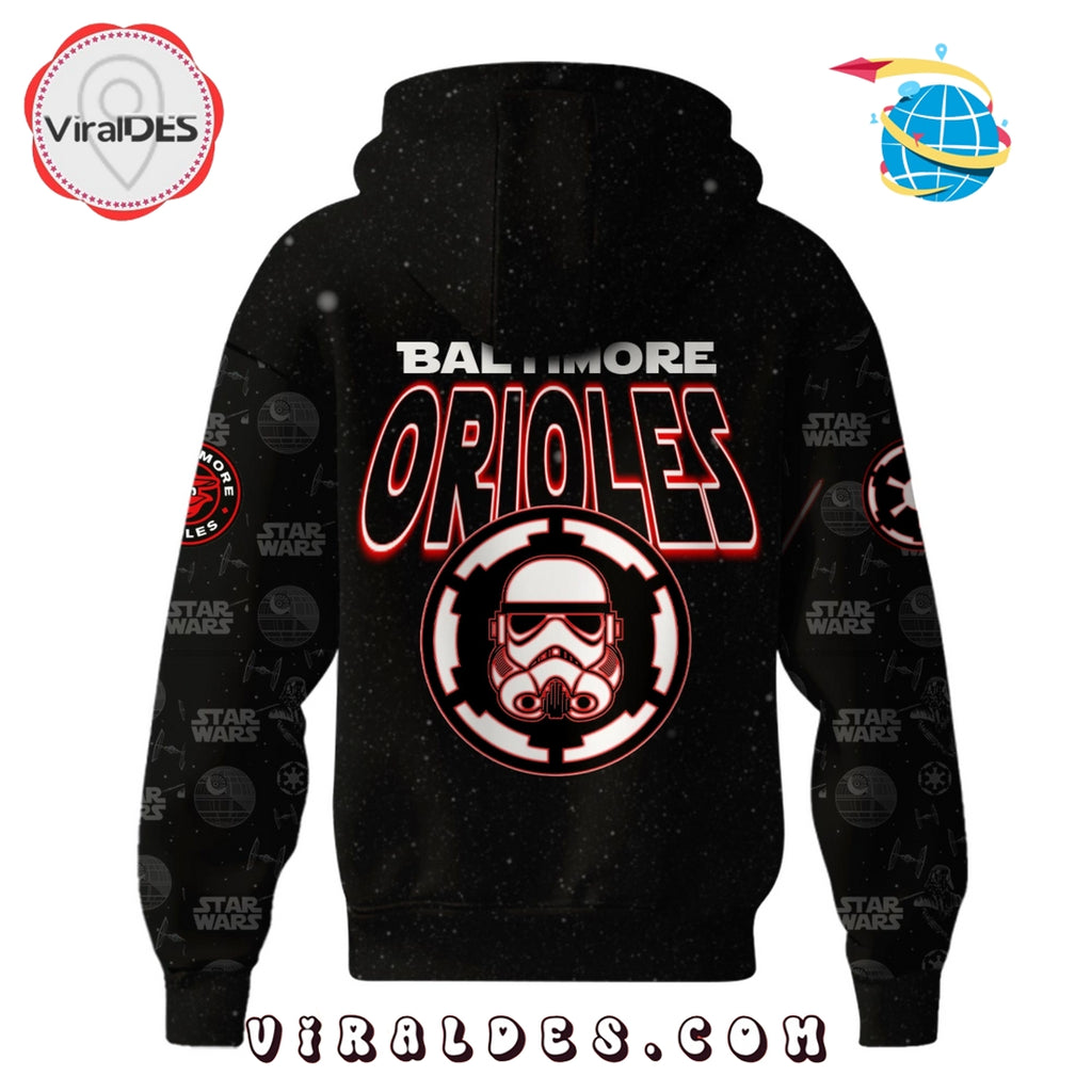 Baltimore Orioles MLB x Star War Night Hoodie, Jogger, Cap