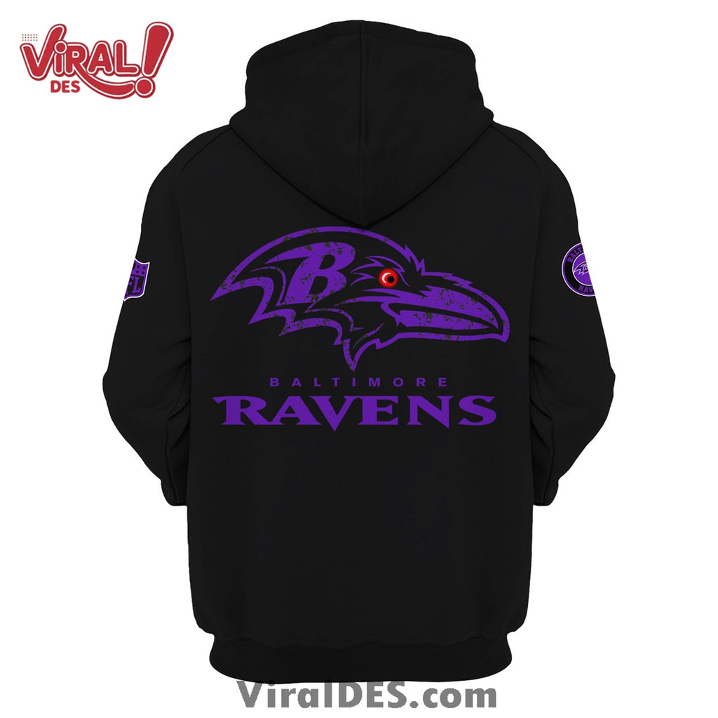 Baltimore Ravens 2025 Domestic Violence Awareness Month Hoodie