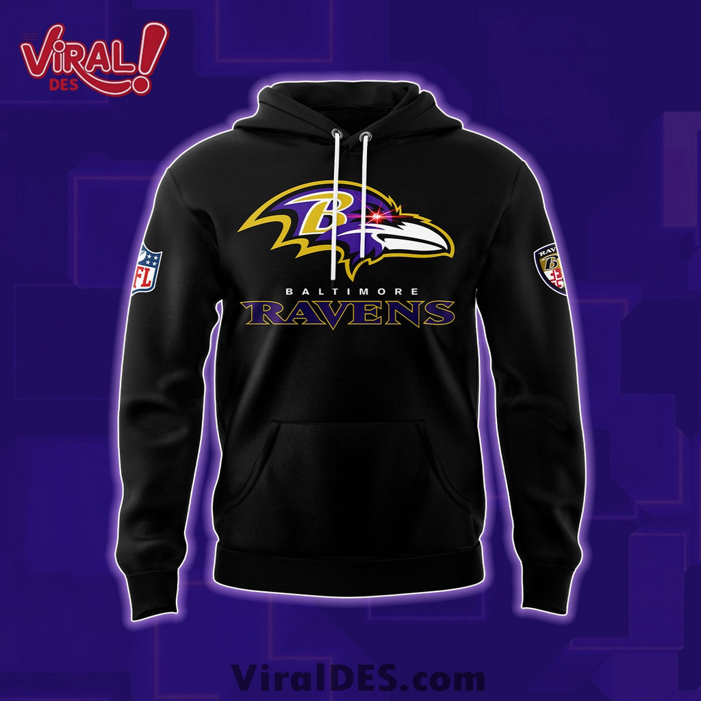 Baltimore Ravens 2025 Poe’s Nest Hoodie