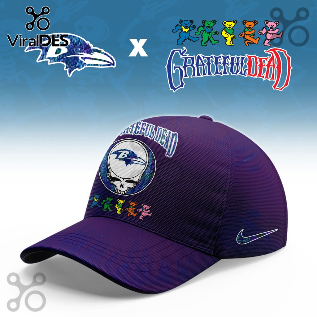 Baltimore Ravens Grateful Dead Limited Hoodie 2025
