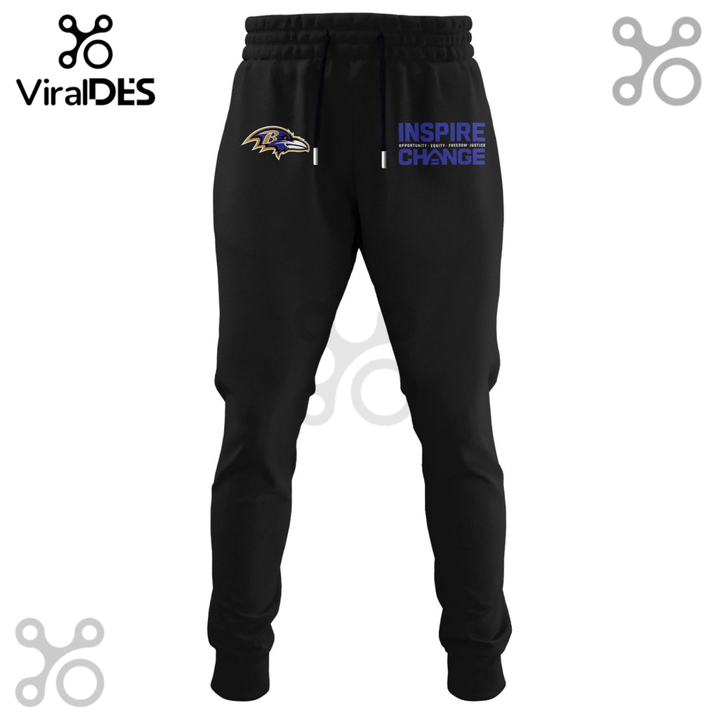 Baltimore Ravens Inspire Change Limited Editions Hoodie And Joggers