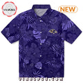 Baltimore Ravens Jungle Vibes Hawaiian Shirt