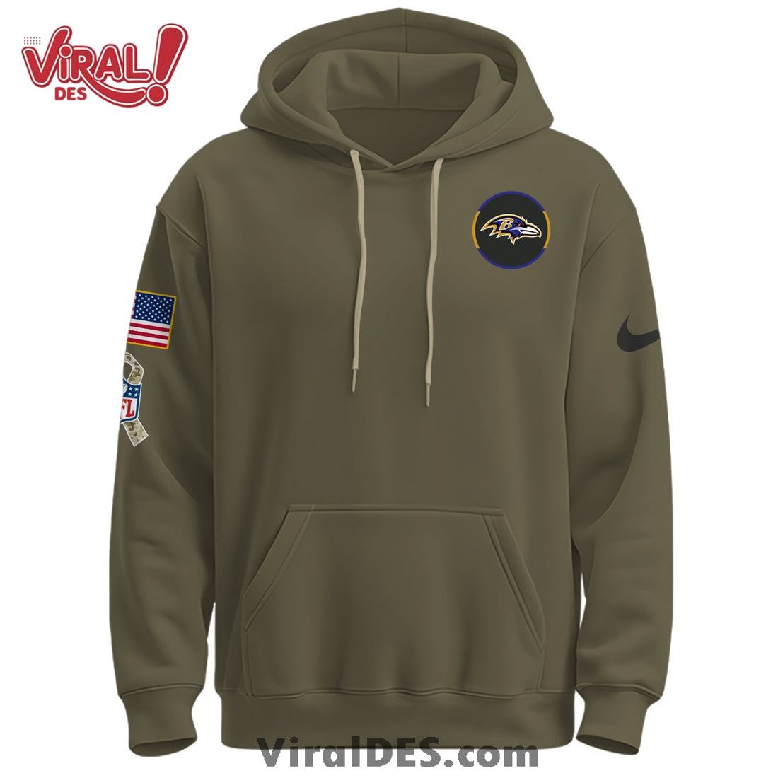 Baltimore Ravens Salute To Service Limited Edition Shirt