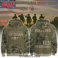 Baltimore Ravens Veteran Day 2025 Hoodie Limited Edions