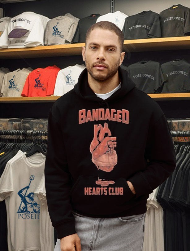 Bandaged Hearts Club T-shirt