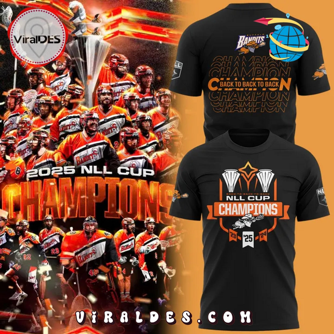 Bandits Champions Cup 2025 Limited Edition Hoodie