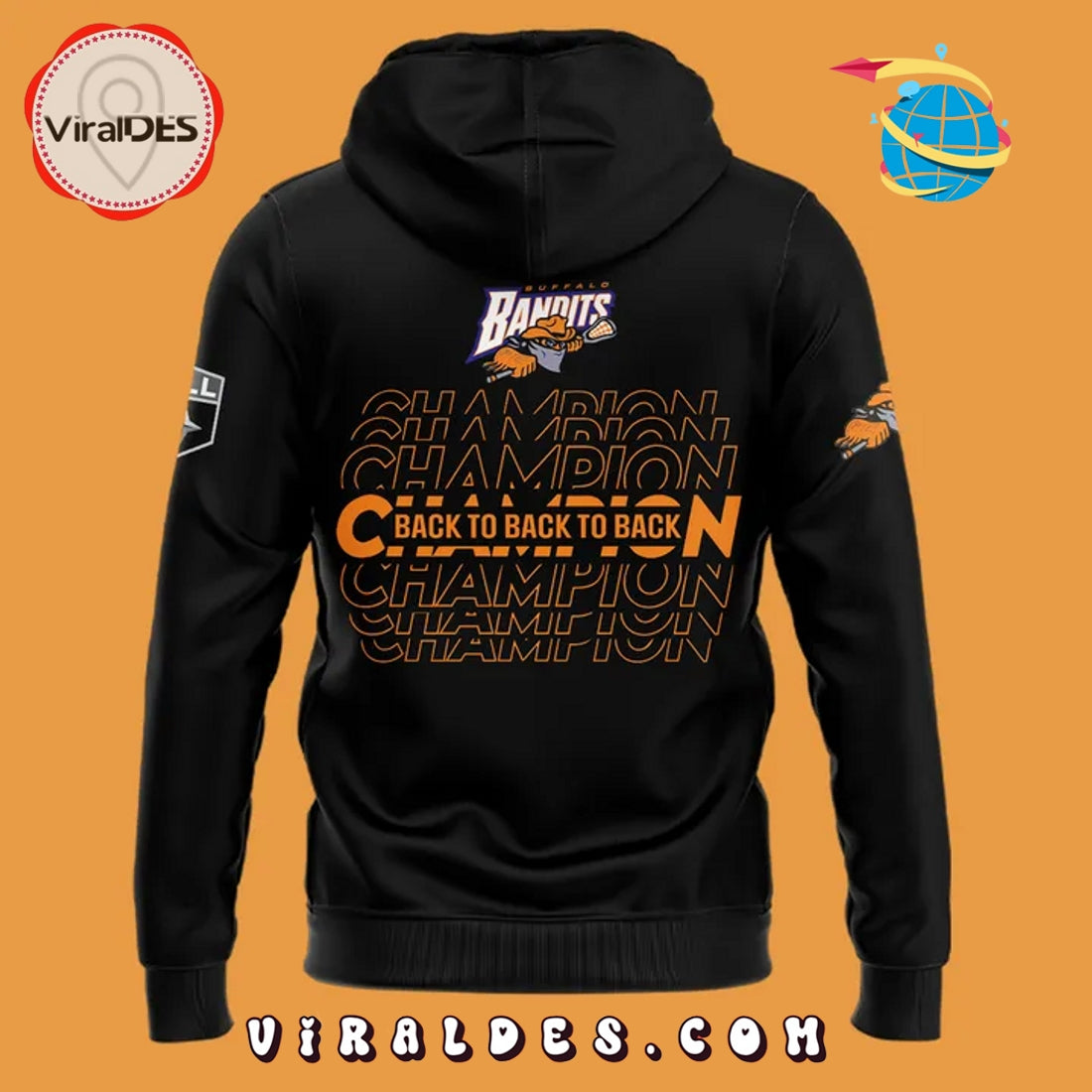 Bandits Champions Cup 2025 Limited Edition Hoodie