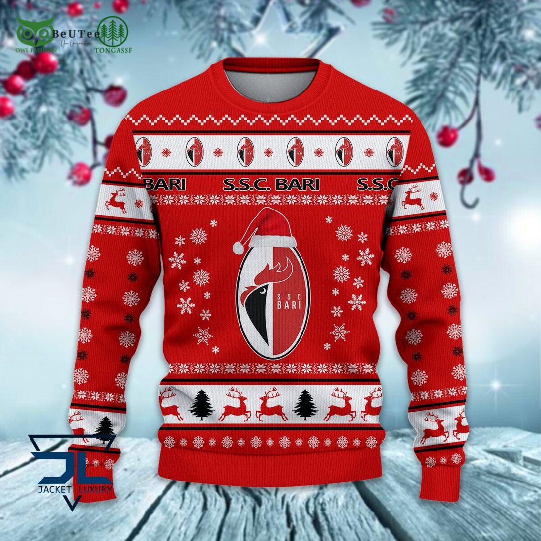 Bari 1908 Football Lega Serie A Ugly Sweater