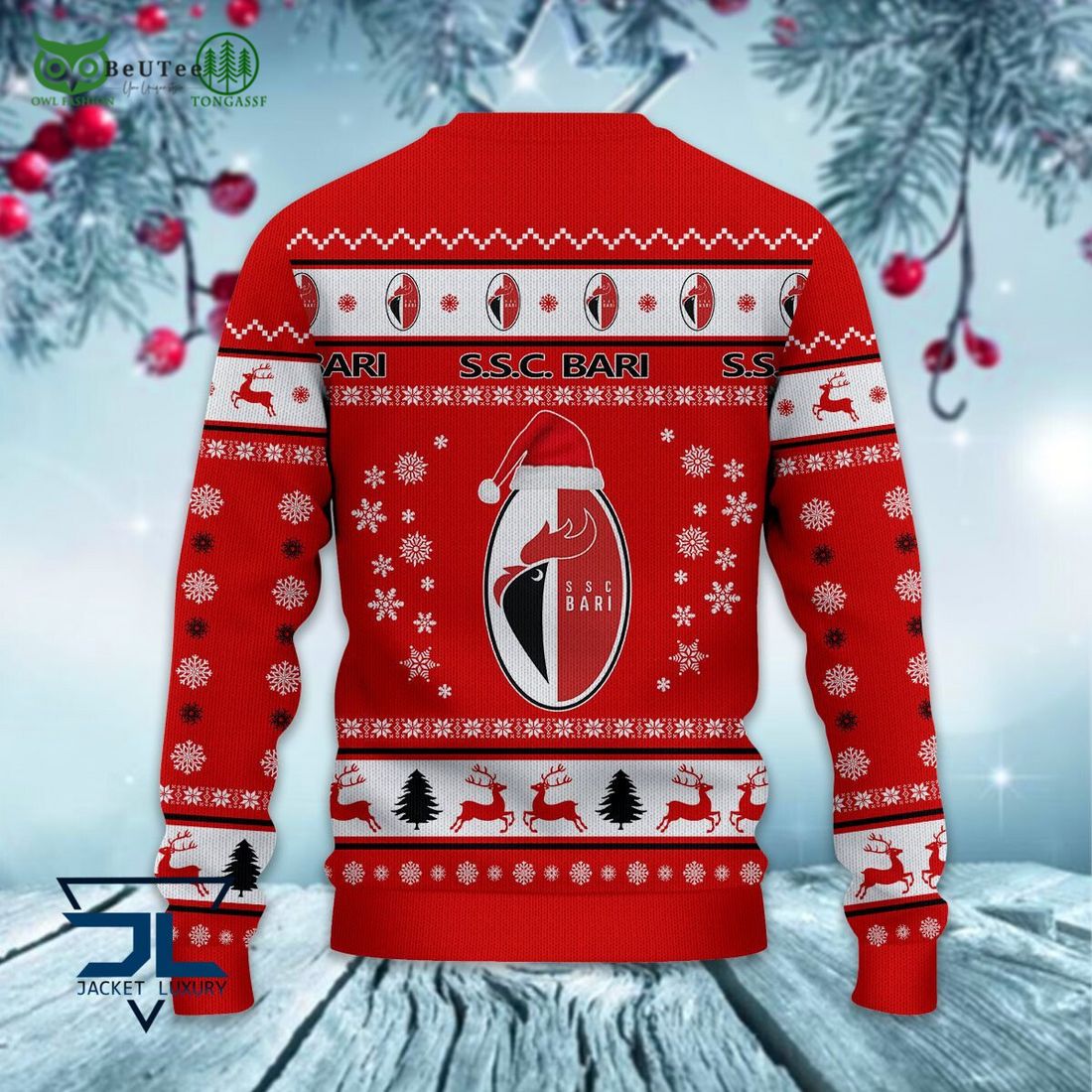 Bari 1908 Football Lega Serie A Ugly Sweater
