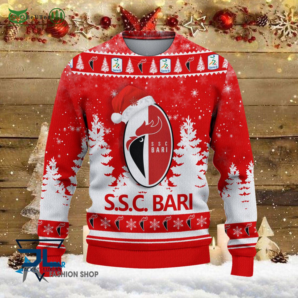 Bari 1908 Lega Serie A Champion Ugly Sweater
