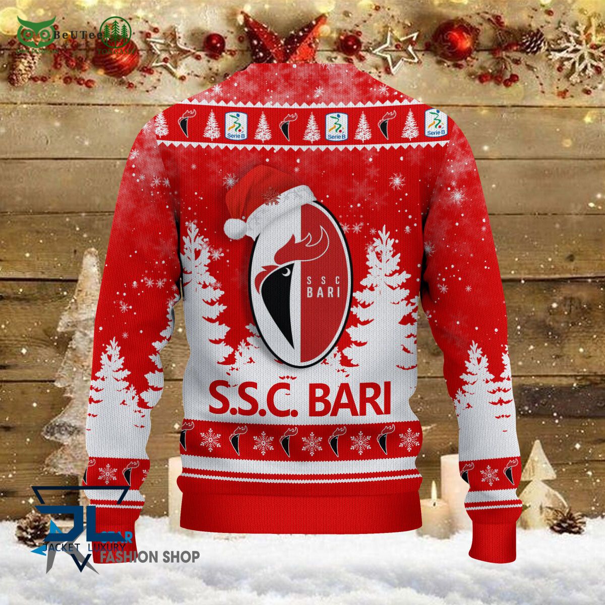 Bari 1908 Lega Serie A Champion Ugly Sweater
