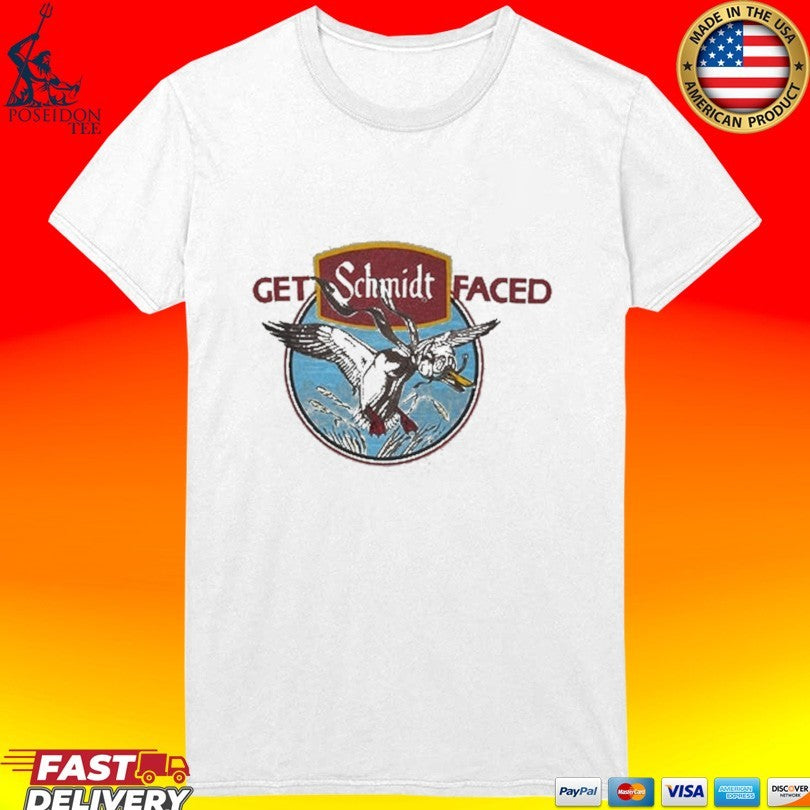 Barn Owl Seattle Get Schmidt Faced Beer T-shirt