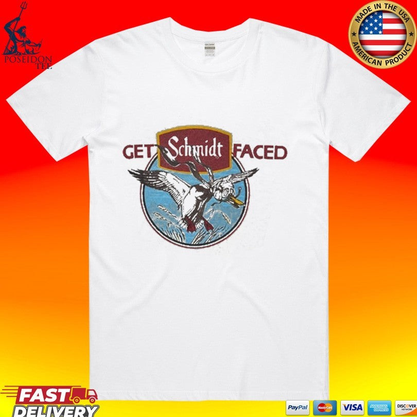 Barn Owl Seattle Get Schmidt Faced Beer T-shirt