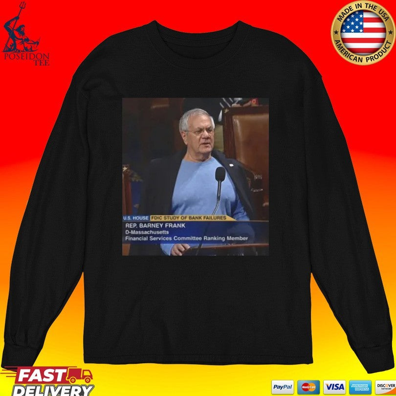 Barney Frank Blue T-shirt