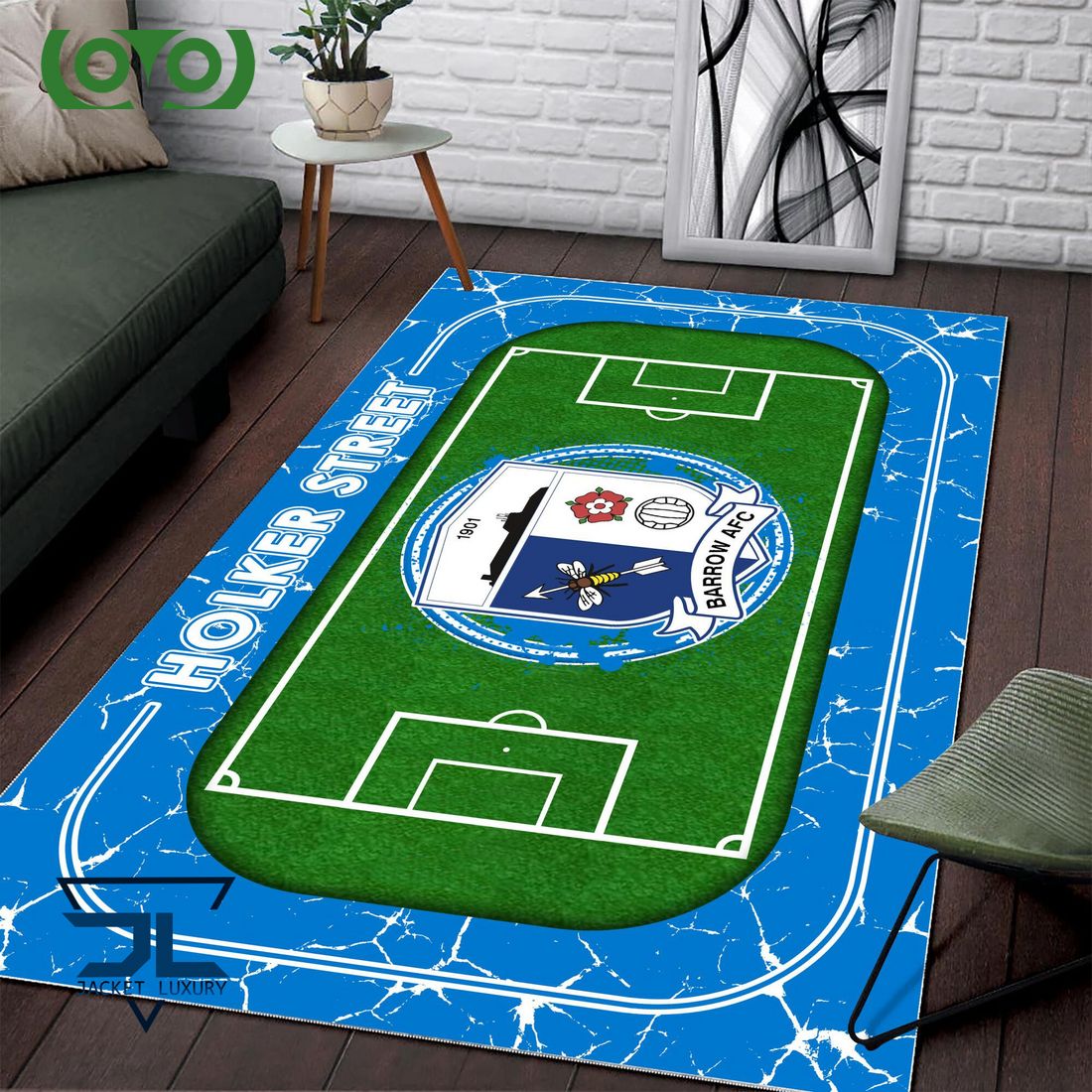 Barrow AFC EFL Championship Carpet Rug