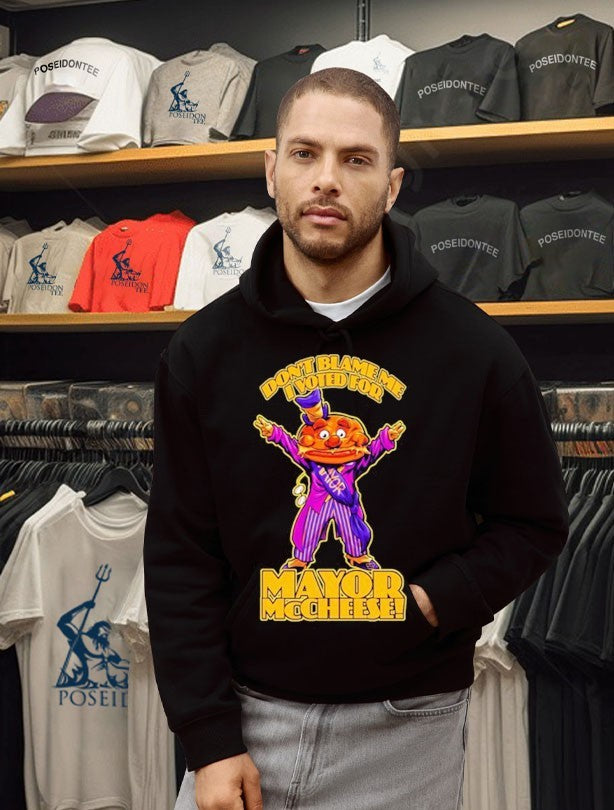 Beastwreck Don’t Blame Me I Voted For Mayor Mccheese T-shirt