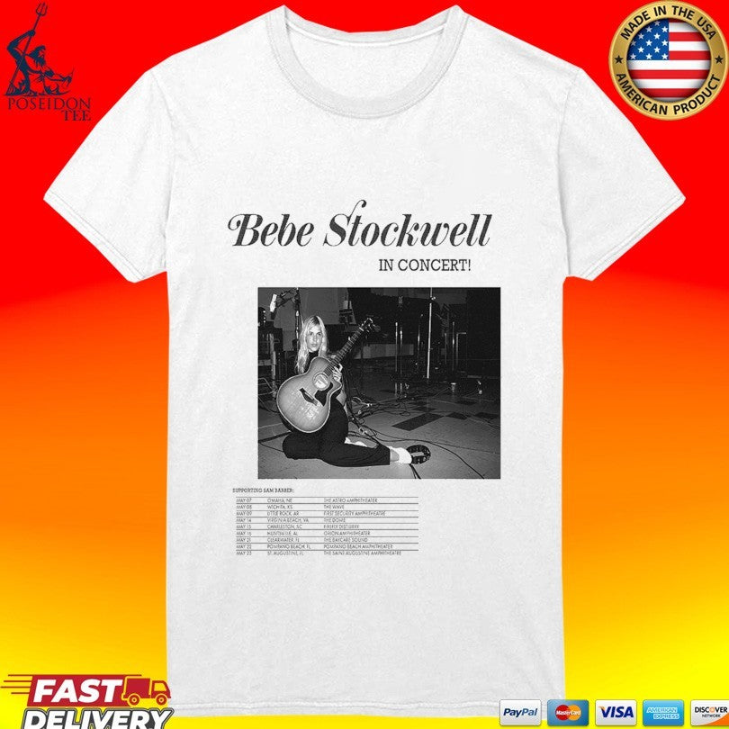 Bebe Stockwell In Concert Tour Sep Oct 2026 T-shirt